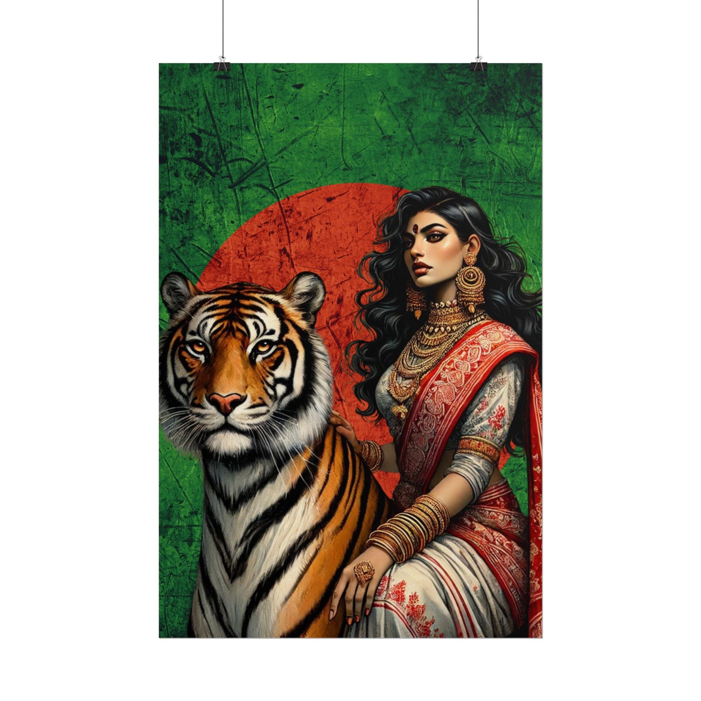 Bengali Majesty: Roar of the Tiger - Rolled Poster