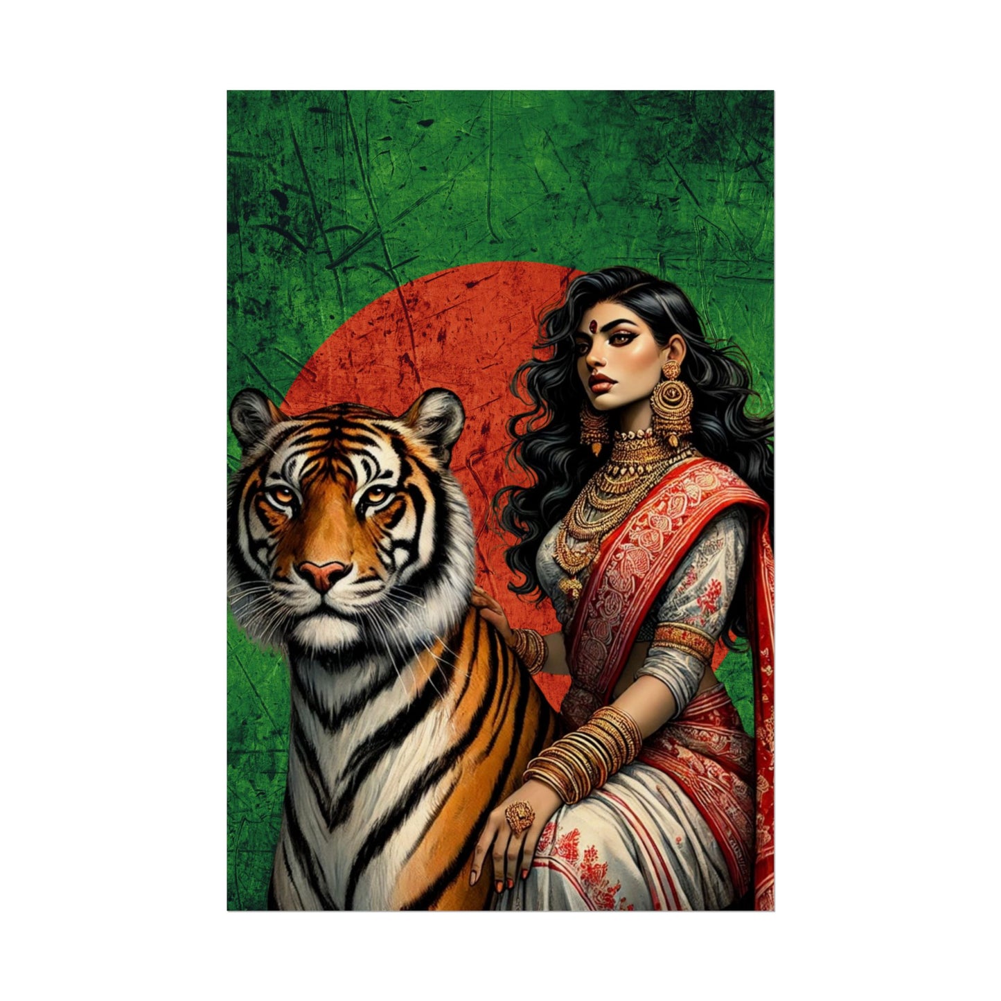Bengali Majesty: Roar of the Tiger - Rolled Poster
