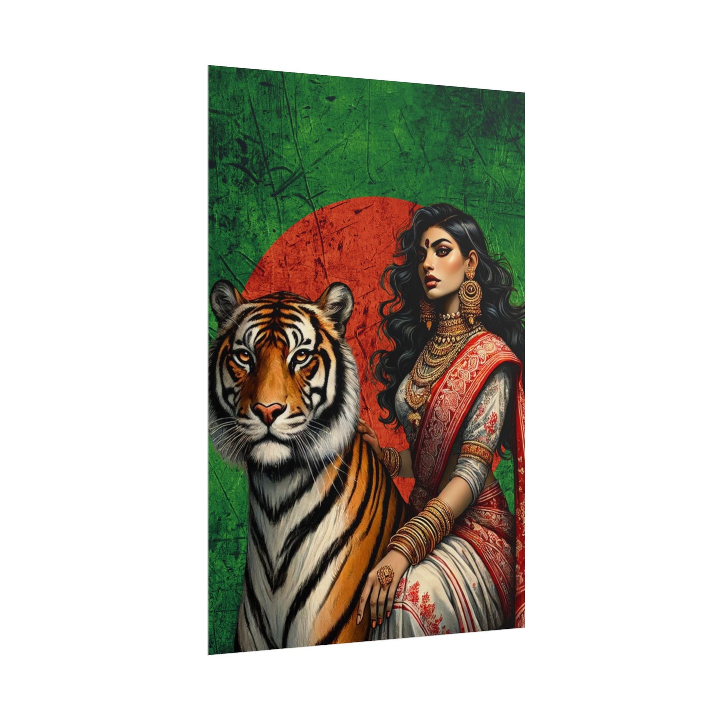 Bengali Majesty: Roar of the Tiger - Rolled Poster